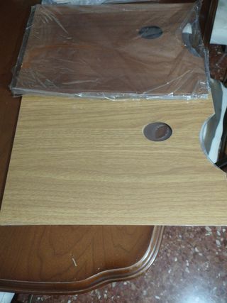 Paletas de pintura de madera