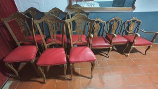 Sillas de comedor estilo Mocholi