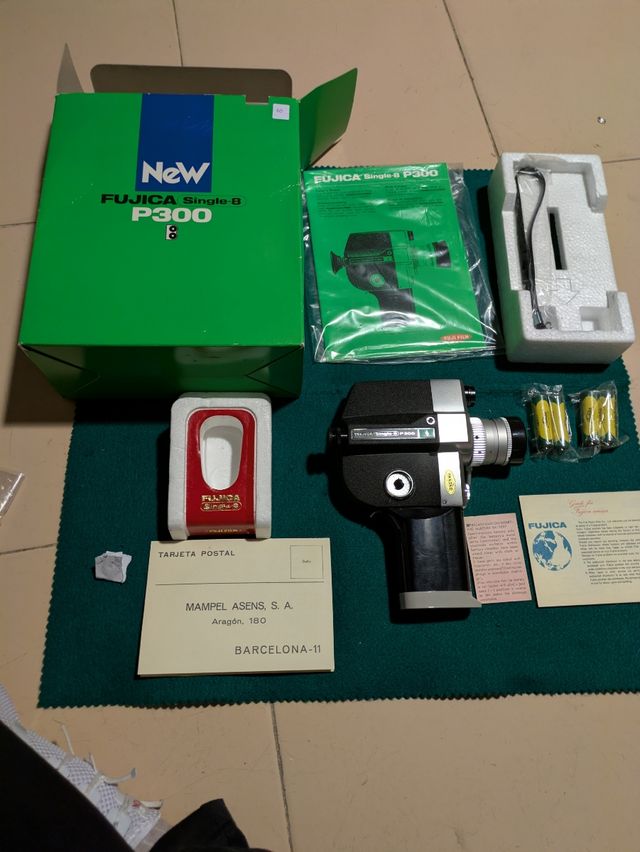 Cámara Fujica Single-8 P300 Super 8