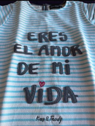 Vestido Keep & Trendy rayas