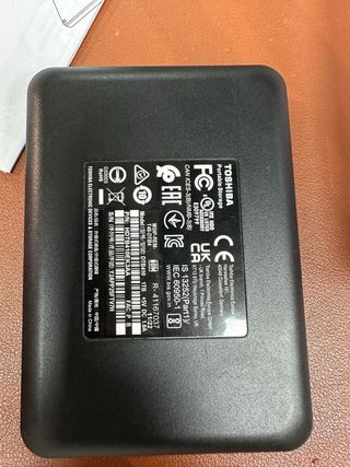 Disco Duro Externo Toshiba 1TB #PP2SFT