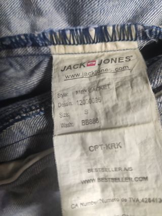 Chaqueta Vaquera Jack & Jones Azul