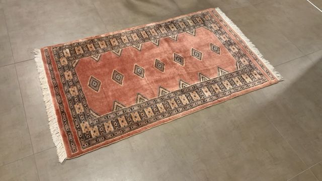 Handmade Wool Rug Pakistan 135x80 New