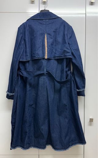 Gabardina/ abrigo vaquera azul