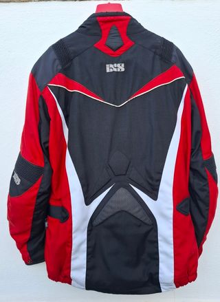 Chaqueta Moto Ixs Negra Roja Talla L y Bering T3