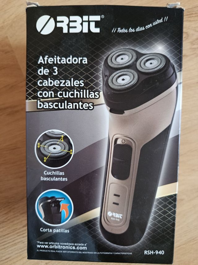 Afeitadora Orbit 3 cabezales basculantes