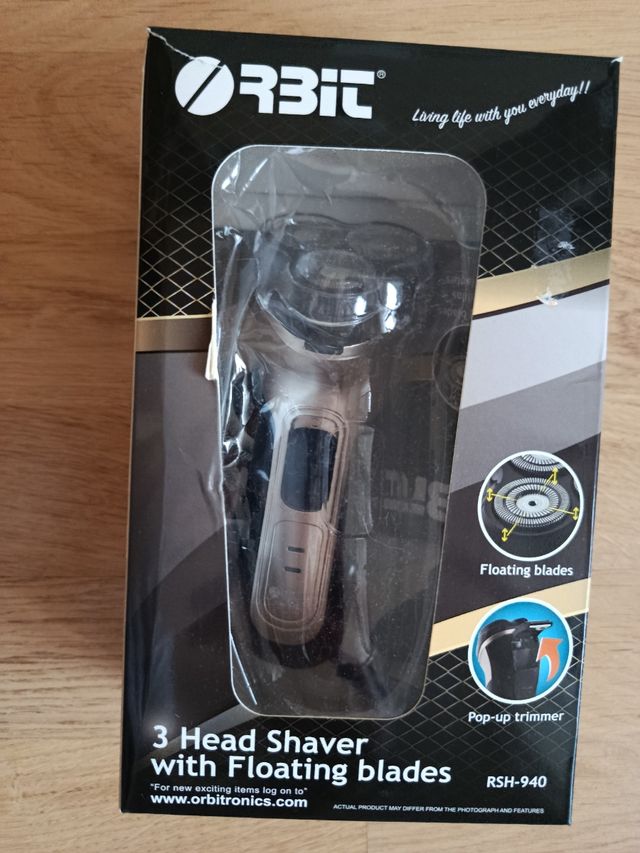 Afeitadora Orbit 3 cabezales basculantes