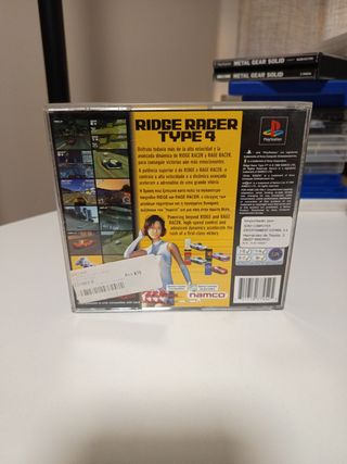 Ridge Racer Type 4 - Caja + Manual