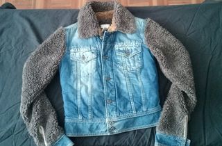 Chaqueta Diesel vaquera con borrego 