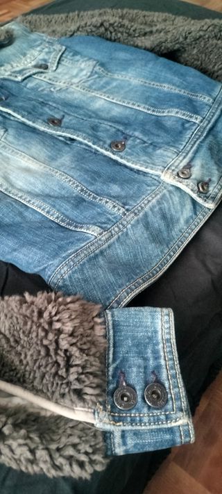 Chaqueta Diesel vaquera con borrego 