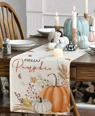 Runner Hello Pumpkin 33x90cm