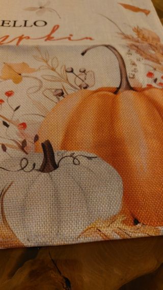 Runner Hello Pumpkin 33x90cm