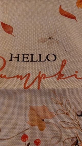 Runner Hello Pumpkin 33x90cm
