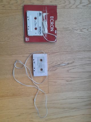 Adaptador Cassette - Jack para radio de Coche