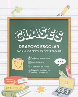 Clases particulares para niños de primaria