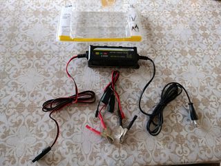 Caricabatterie Dunlop 6V/12V 1A 5 Step