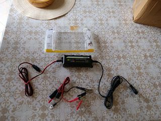 Caricabatterie Dunlop 6V/12V 1A 5 Step