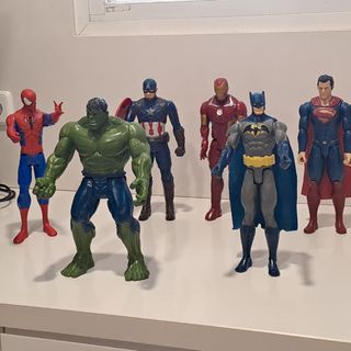 Figuras Superhéroes Marvel y DC