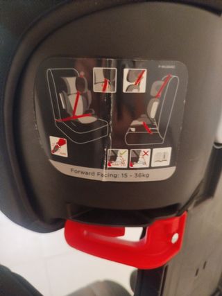 Silla coche Joie Grupo 2/3 Isofix