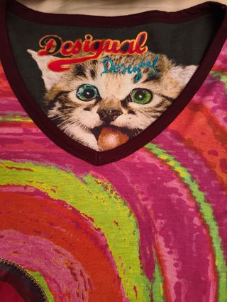 Camiseta Desigual Multicolor Talla S