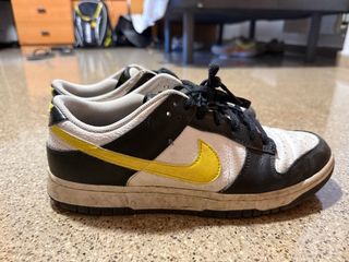 Nike Dunk Low Negro Blanco Amarillo