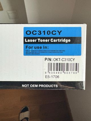 Impresora OKI MC562w + Toner