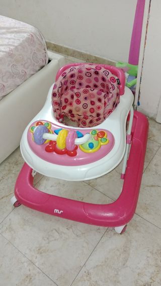 Tacata para bebé color rosa