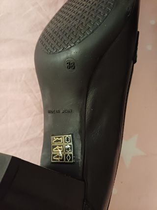 Mocasines piel con tacón suela cómoda CARLO GRACIA