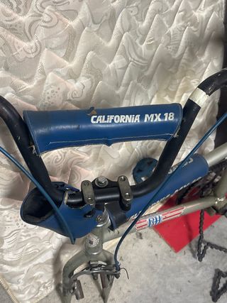 Bicicleta BH California MX 18Antigua. con ruedas 