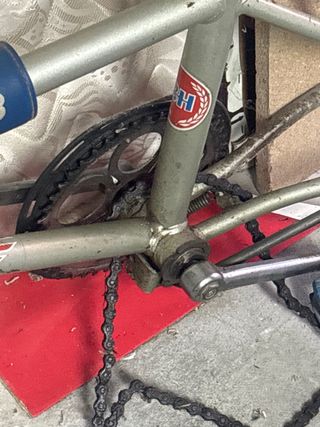 Bicicleta BH California MX 18Antigua. con ruedas 