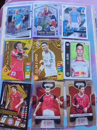 Lote cromos fútbol MGH 25/26