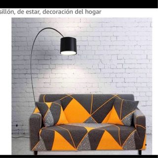 Funda sofá 2 plazas marrón oscuro 145/185 