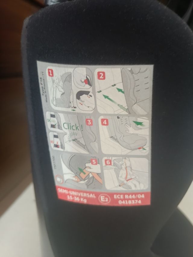 Silla coche Isofix Nania