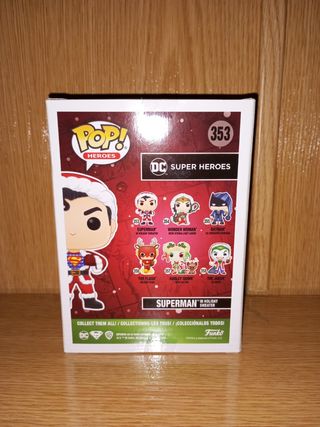 Funko Pop Superman 353 Holiday Sweater