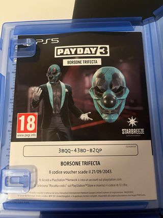 PAYDAY 3 PS5 Edición Día Uno