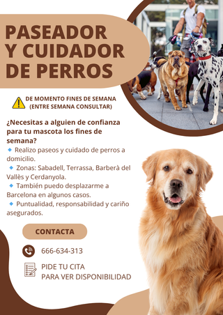 PASEADOR DE PERROS