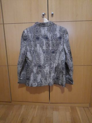 Chaqueta Simorra Mujer Beige/Gris