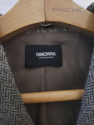 Chaqueta Simorra Mujer Beige/Gris