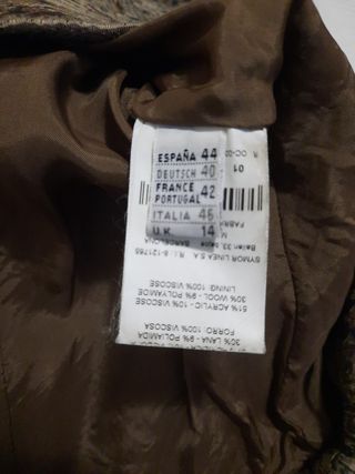 Chaqueta Simorra Mujer Beige/Gris
