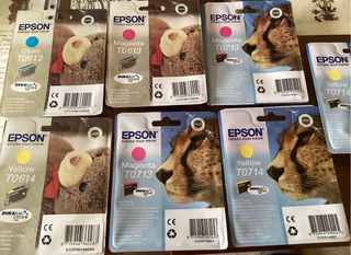 Tintas Epson T0612, T0613, T0614, T0713, T0714