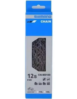 Cadena Shimano Deore XT M8100 12 V 126 L
