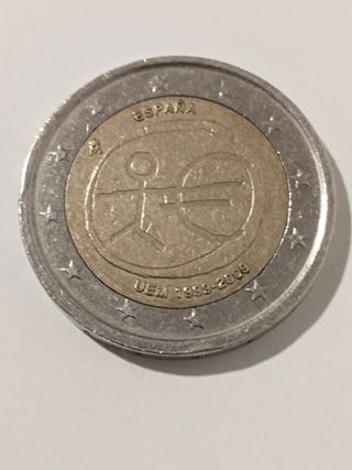 Moneda 2 euros UEM 1999-2009 España
