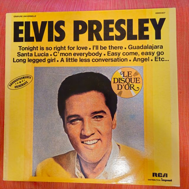 Lote 4 Vinilos Elvis Presley
