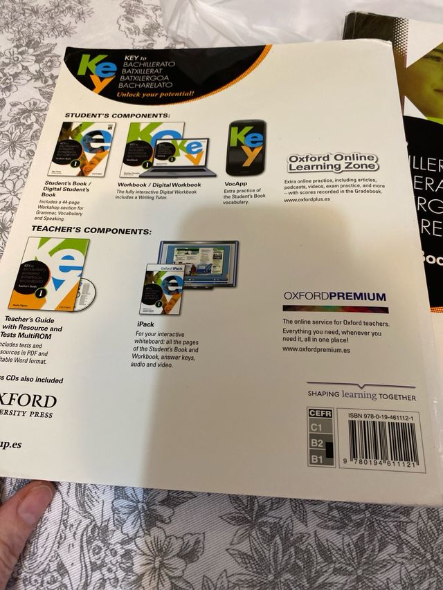 Key to Bachillerato 1. Student's Book