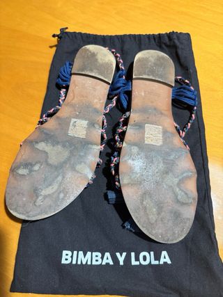Sandalias Bimba y Lola Azul y Rosa