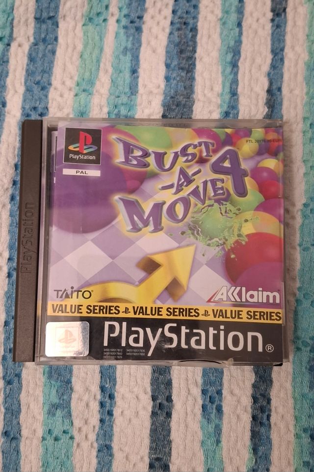 Bust-A-Move 4 PlayStation ps1 boxato completo
