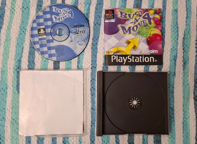 Bust-A-Move 4 PlayStation ps1 boxato completo