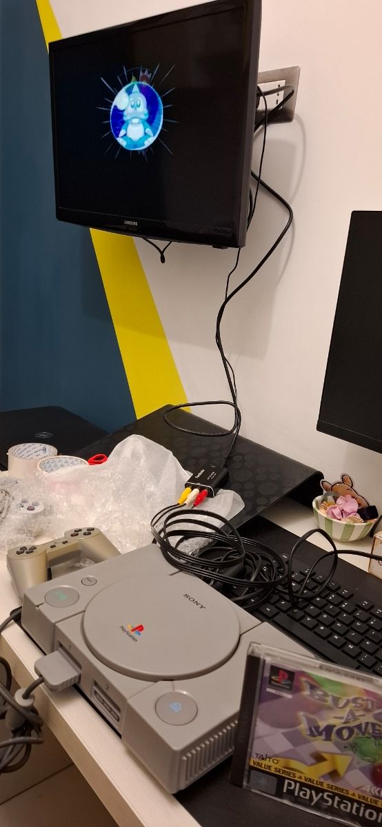 Bust-A-Move 4 PlayStation ps1 boxato completo