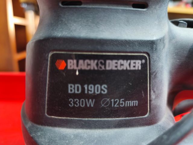 Lijadora Black & Decker BD190S 330W