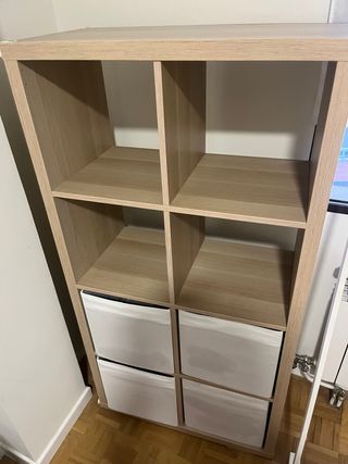 Estantería Kallax IKEA Madera cajones y estructura